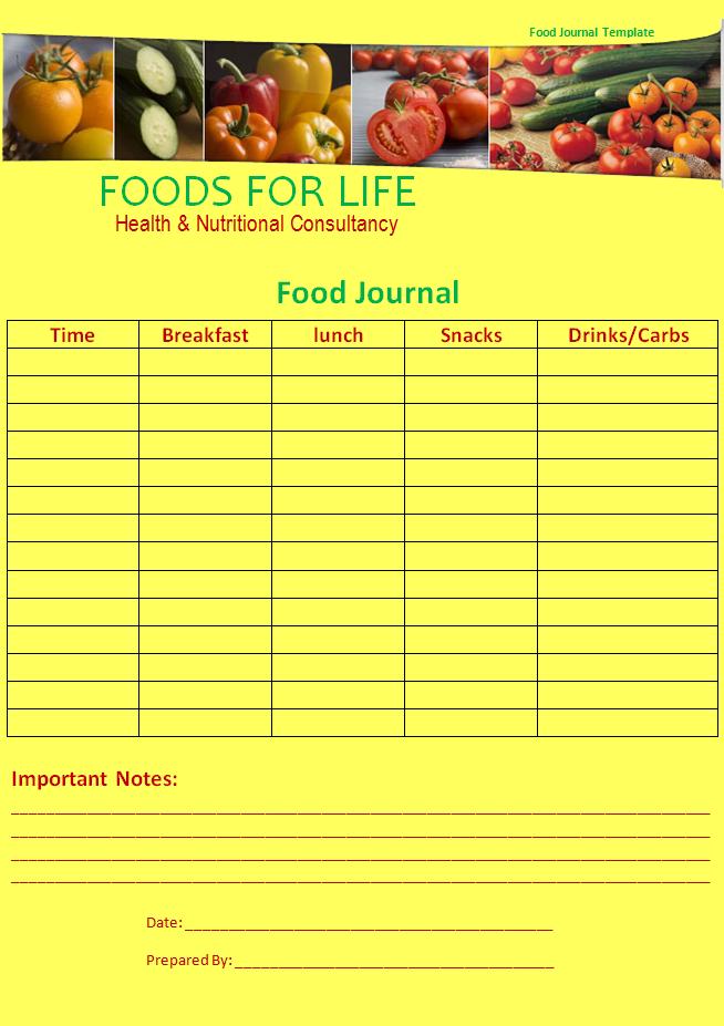 sample-food-journal-free-word-s-templates