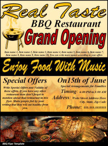 free flyer template