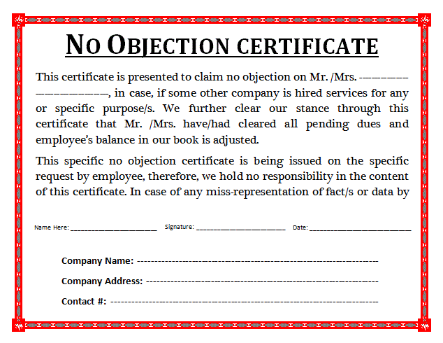 no-objection-certificate-template-free-word-templatesfree-word-templates