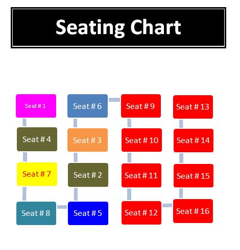 How To Do A Seating Chart