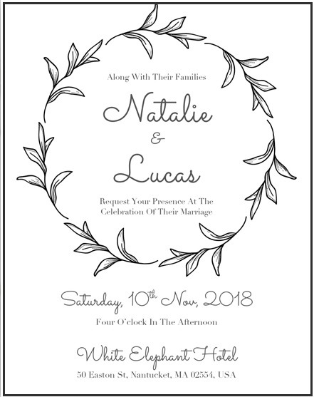 Wedding Invitation Template