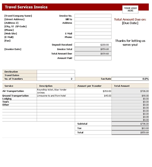 Free Invoice Template