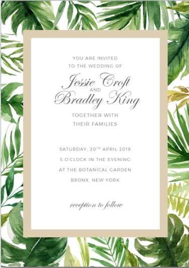 Wedding Invitation Template