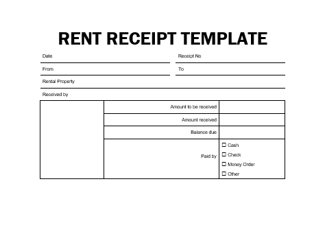 Itemized Receipt Template | 11+ Free Printable Word, Excel & PDF Formats