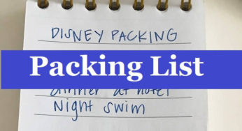 Packing List Template