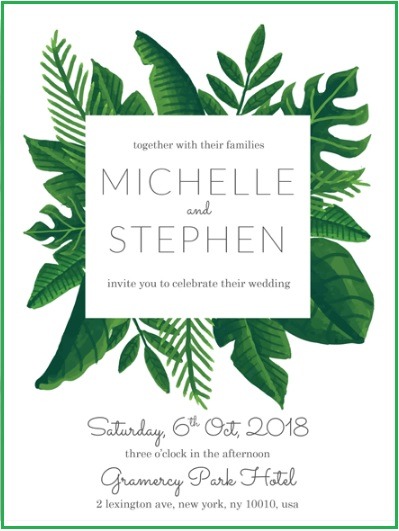 Wedding Invitation Template