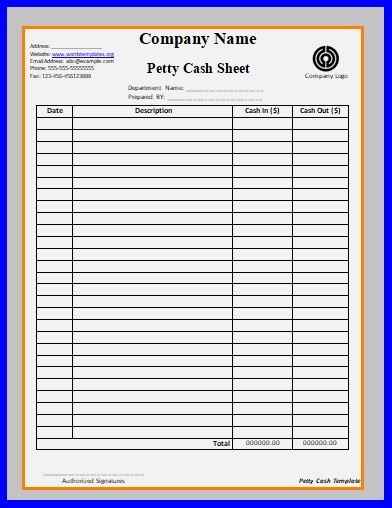 Excel Petty Cash Template from www.wordstemplates.org