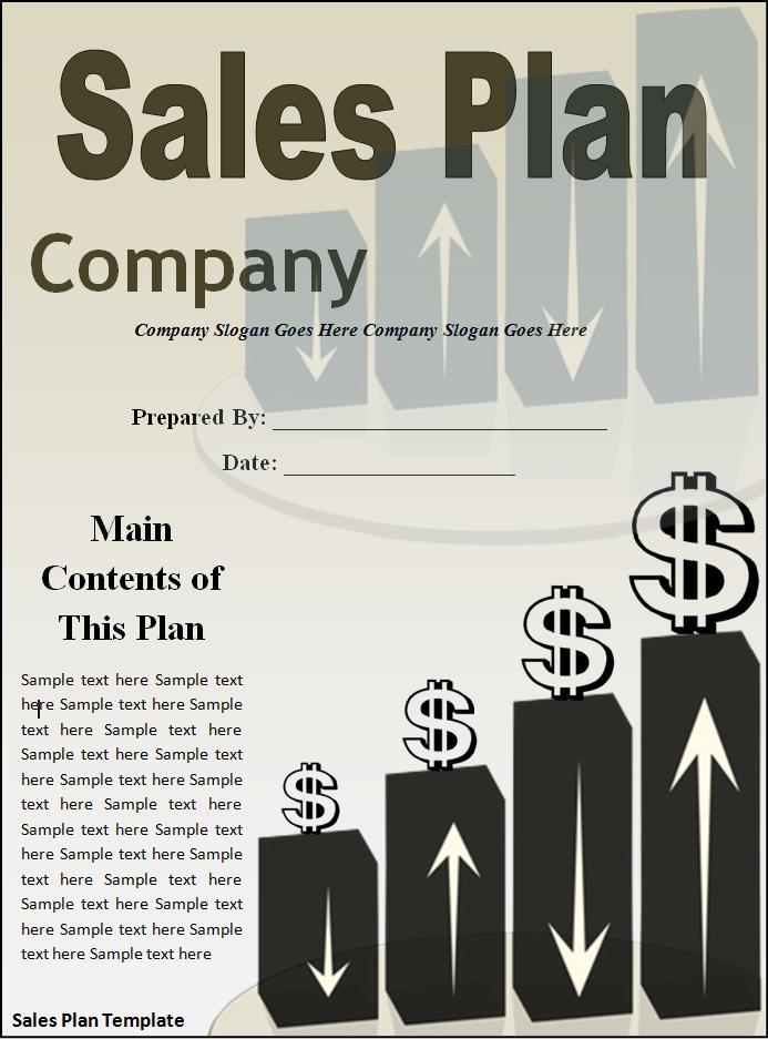 sales plan template
