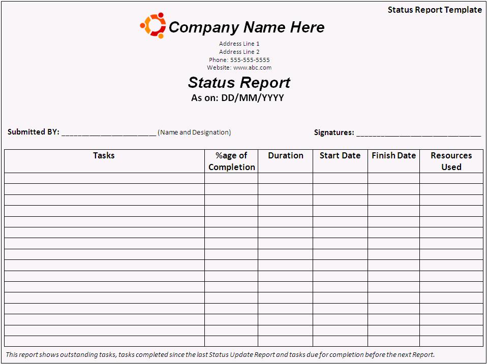 Project Report Format