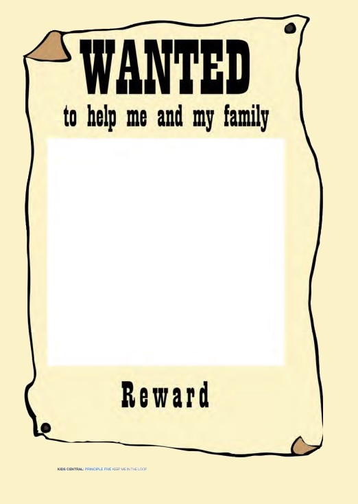 Wanted Poster Design Template