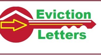 Eviction Letter Template