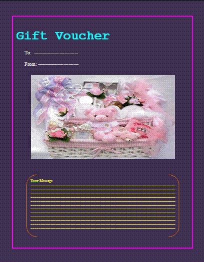 Gift Voucher Template