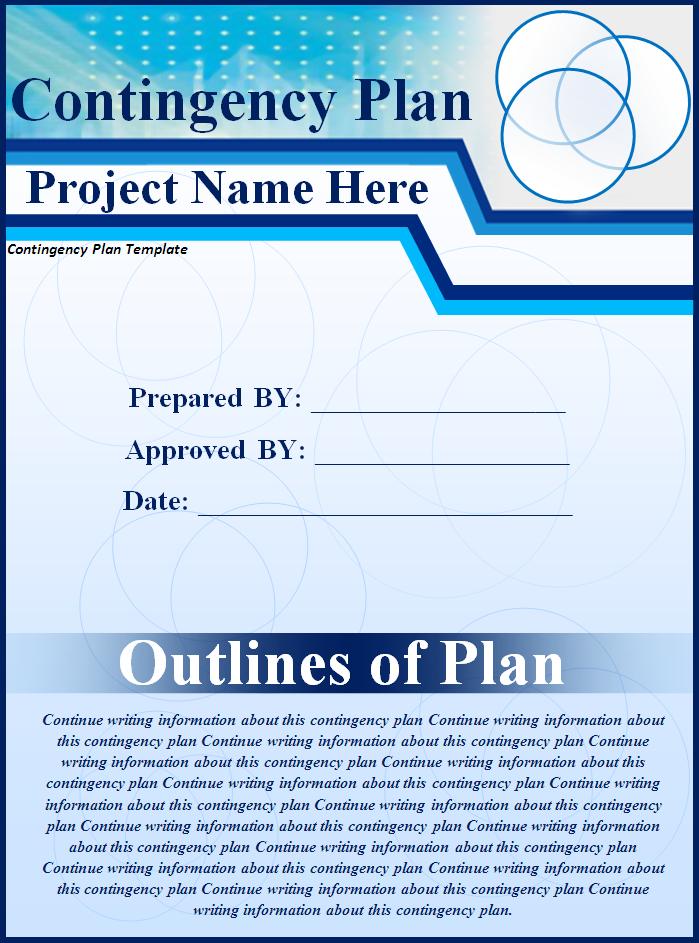Contingency Plan Sample | Free Word Templates