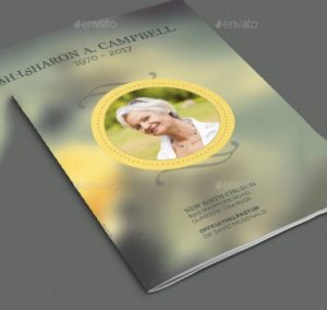Funeral Program Template | Free Word Templates