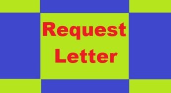 Request Letter Template