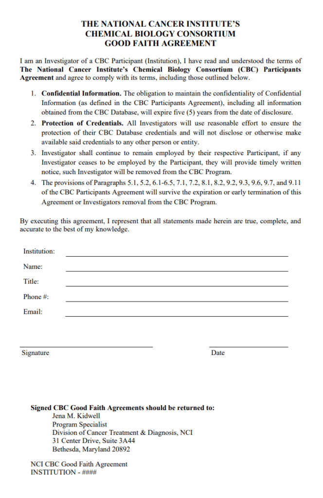 Good Faith Agreement Example