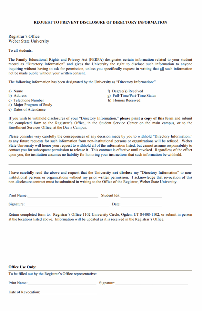 non-disclosure contract sample