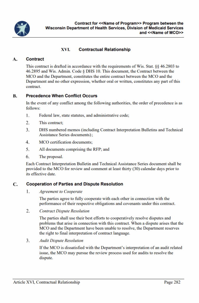 Partnership Contract Format