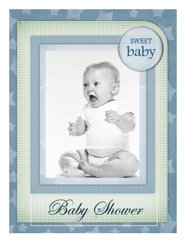 Baby Shower Invitation Template