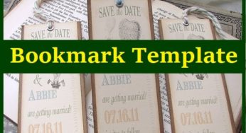 Bookmark Template