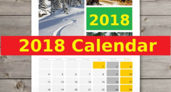 2018 Calendar Templates