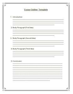 analytical outline