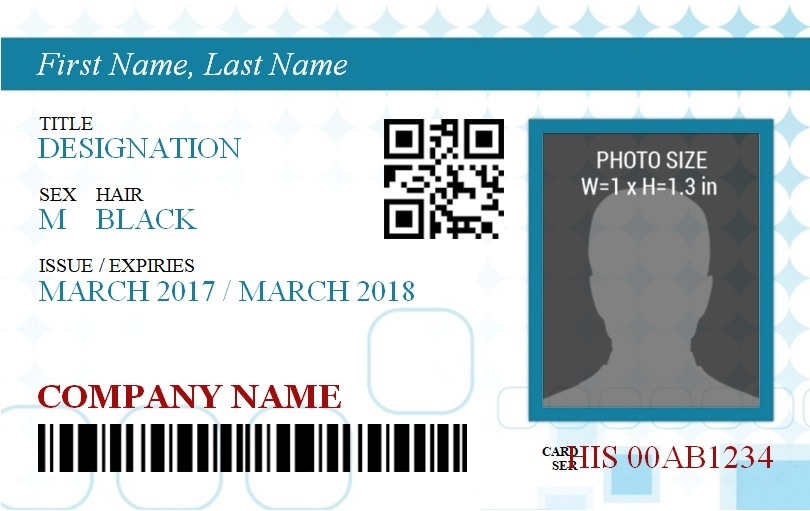 ID Badge Template Free Word Templates