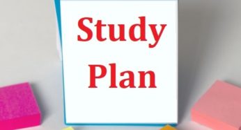 Study Plan Template