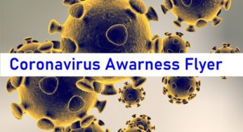 Coronavirus Awareness Flyer Template