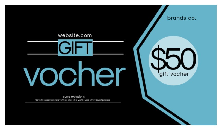 Brands Gift Voucher Template
