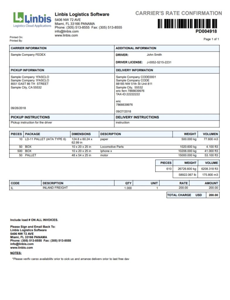 Commercial Invoice Template Free Word Templates