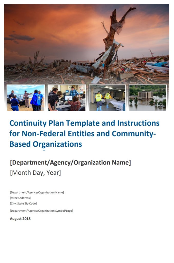 Continuity Plan Template