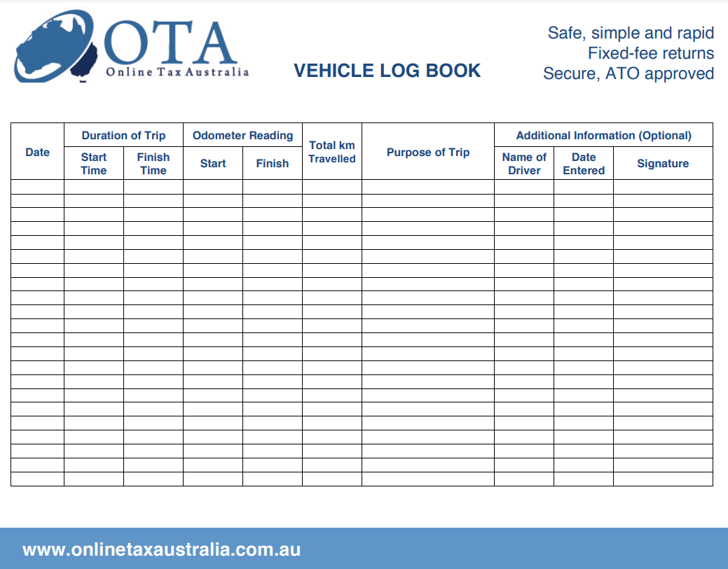 Car Log Book Template Free Word Templates 56 OFF
