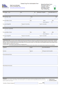 Prior Authorization Form | Free Word Templates