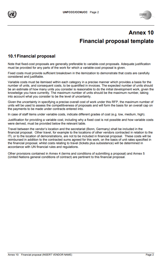Educational Loan Proposal Template