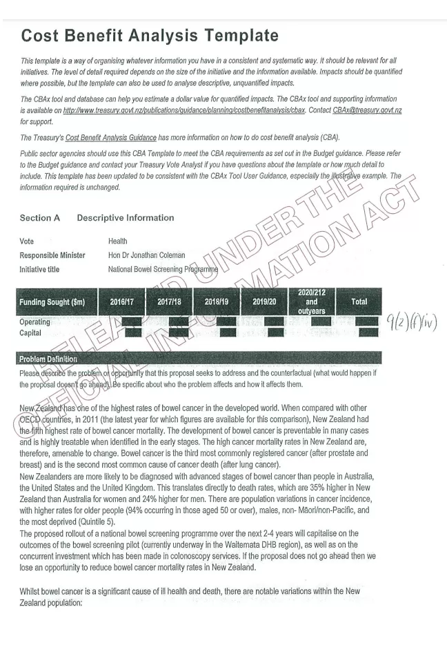 Cost Benefit Analysis Template | Free Word Templates
